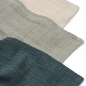Lot de 3 langes Lewis Dove Blue Mix (65 x 65 cm)