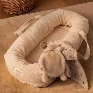 Doudou plat Roy Elephant Mist