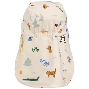 Casquette protège nuque anti-UV Cecilia Around the World (9-12 mois)