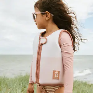 Gilet de natation Dove manches longues Tuscany Rose (3-4 ans)
