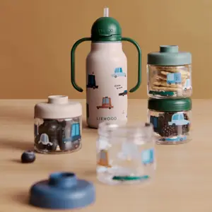 Lot de 4 boîtes alimentaires Dominique Cars Sandy