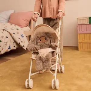 Poussette pour poupée Elsie Stripe Pale Tuscany