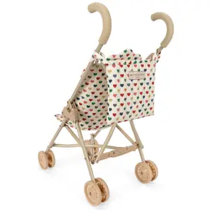 Poussette pour poupée Cœur Coloré