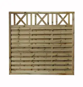 Panneau bois motif croix 180 x 180 cm x Ep. 35 mm