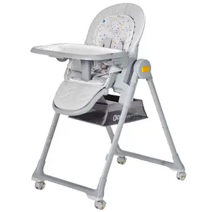 Chaise haute 2 en 1 Lastree Grey