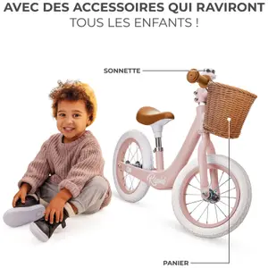 Draisienne Rapid 2 Pink