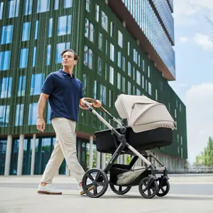 Poussette trio Moov 2 Air Sand Beige