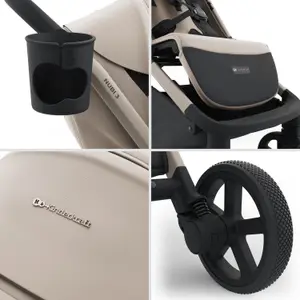 Poussette Nubi 3 Sand Beige
