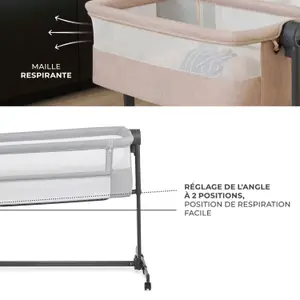 Lit cododo 2 en 1 Nestee Up 2 Light Grey