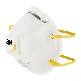Masque anti-poussière avec valve FFP1 3M, 3 pièces