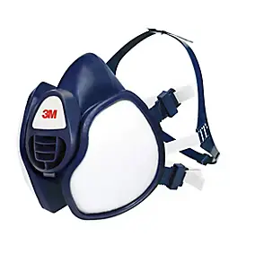 Demi-masque anti-gaz et anti-poussières filtre FFABEK1P3 3M