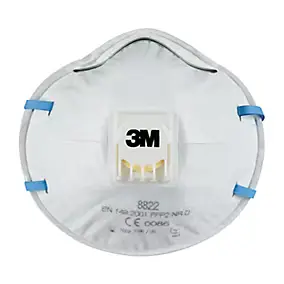 Masque coque FFP2 avec valve expiratoire 3M, 5 pièces