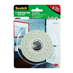 Ruban adhésif de montage Scotch Mirror, 19 mm x 5 m