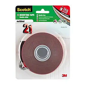 Ruban adhésif de montage extérieur Scotch Mirror, 19 mm x 5 m