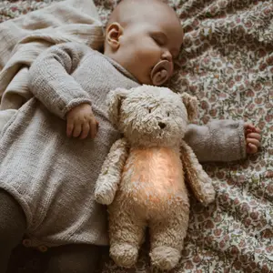 Peluche veilleuse Ours sable 2.0