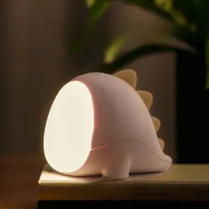 Veilleuse rechargeable Dino Rose