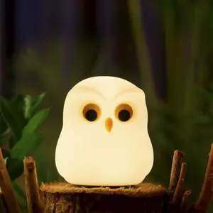 Veilleuse rechargeable Hibou