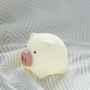 Veilleuse rechargeable Cochon