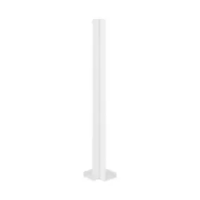 Angle intérieur de gouttière pvc blanc