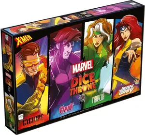 Dice Throne Marvel - X-Men : Cyclope, Gambit, Malicia, Jean Grey