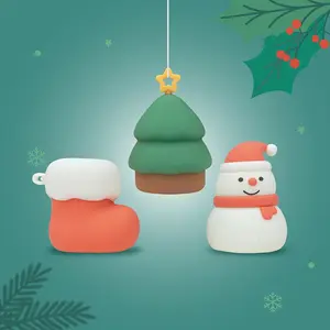 Ensemble de 3 veilleuses Noël