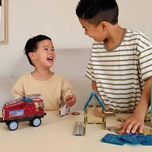 Kit de construction magnétique Fire Rescue Pack (39 pièces)