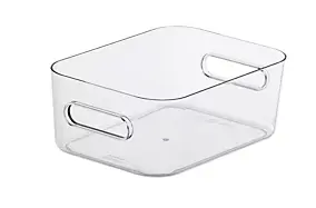 Boîte de rangement réctangulaire transparente SmartStore Compact Clear taille S