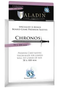55 pochettes transparentes Chronos (70 × 100 mm) - Paladin
