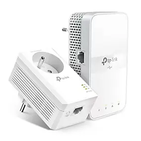 Kit 2x CPL AV1000 Gigabit WiFi AC1200 avec prise gigogne TP-Link