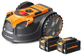 Robot tondeuse LawnMaster VRM16-2B 250m² (vendu avec 2 batteries)