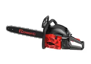 Tronçonneuse thermique 53 cm³ guide 52 cm lubrification automatique chaîne POWER G