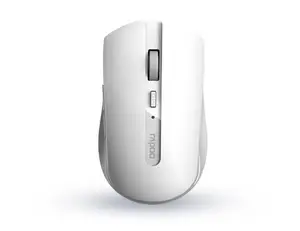 Rapoo 7200M souris Ambidextre RF sans fil + Bluetooth Optique 1600 DPI