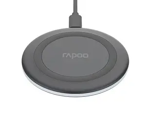 Rapoo XC110 Smartphone, Tablette Noir USB Recharge sans fil Charge rapide Intérieure