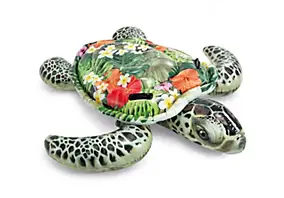 Bouée gonflable Intex type tortue aloha à chevaucher à partir de 3 ans
