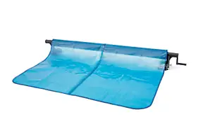 Enrouleur de bâches à bulles pour piscines rectangulaires Intex