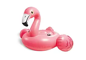 Bouée gonflable Intex type flamant rose géant 2m