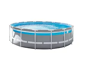 Piscine tubulaire ronde Intex Clear Window Ø4.88 x H 1.22 m + épurateur
