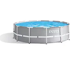 Piscine tubulaire ronde Intex Prism frame premium Ø3.66 x H 0.99 m + bâche de protection incluse