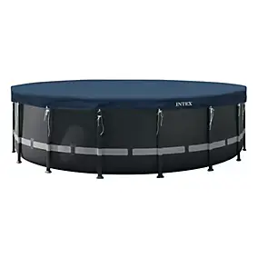Bâche hiver pour piscine ronde Intex ⌀.4,88 m