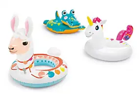 Bouée gonflable Intex type tête d'animal pour 3/6 ans