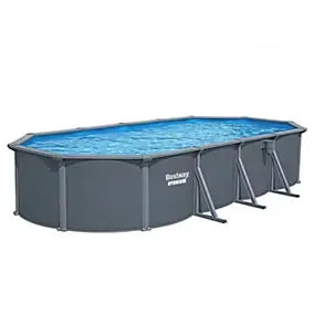 Piscine tubulaire ronde Ø7,30 x H.1,32 m pvc et acier Bestway Hydrium 561CW