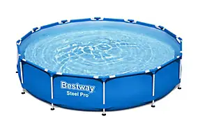 Piscine tubulaire ronde Bestway Steel Pro™ Ø3.66 x H 0.76 m