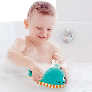 Jouet de bain baleine à bulles