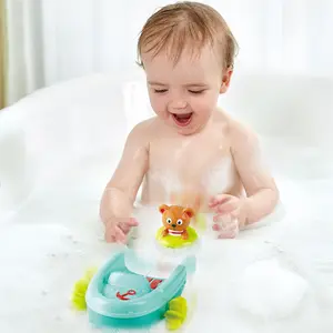 Jouet de bain Teddy et son bateau