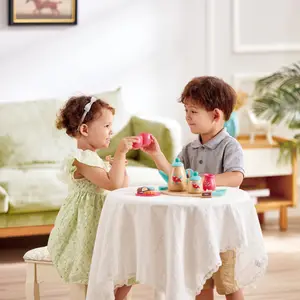 Set de thé en bois