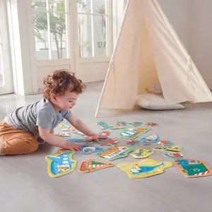 Set de puzzles Les moyens de transport