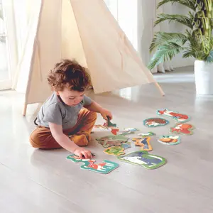 Set de puzzles Les animaux de la forêt