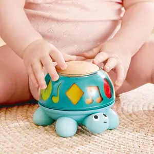 Tortue musicale rotative