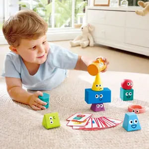 Set de 10 blocs à empiler Montessori