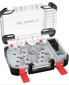 Coffret 6 trépans Bosch pro pour multi-matériaux Ø.19-68mm
